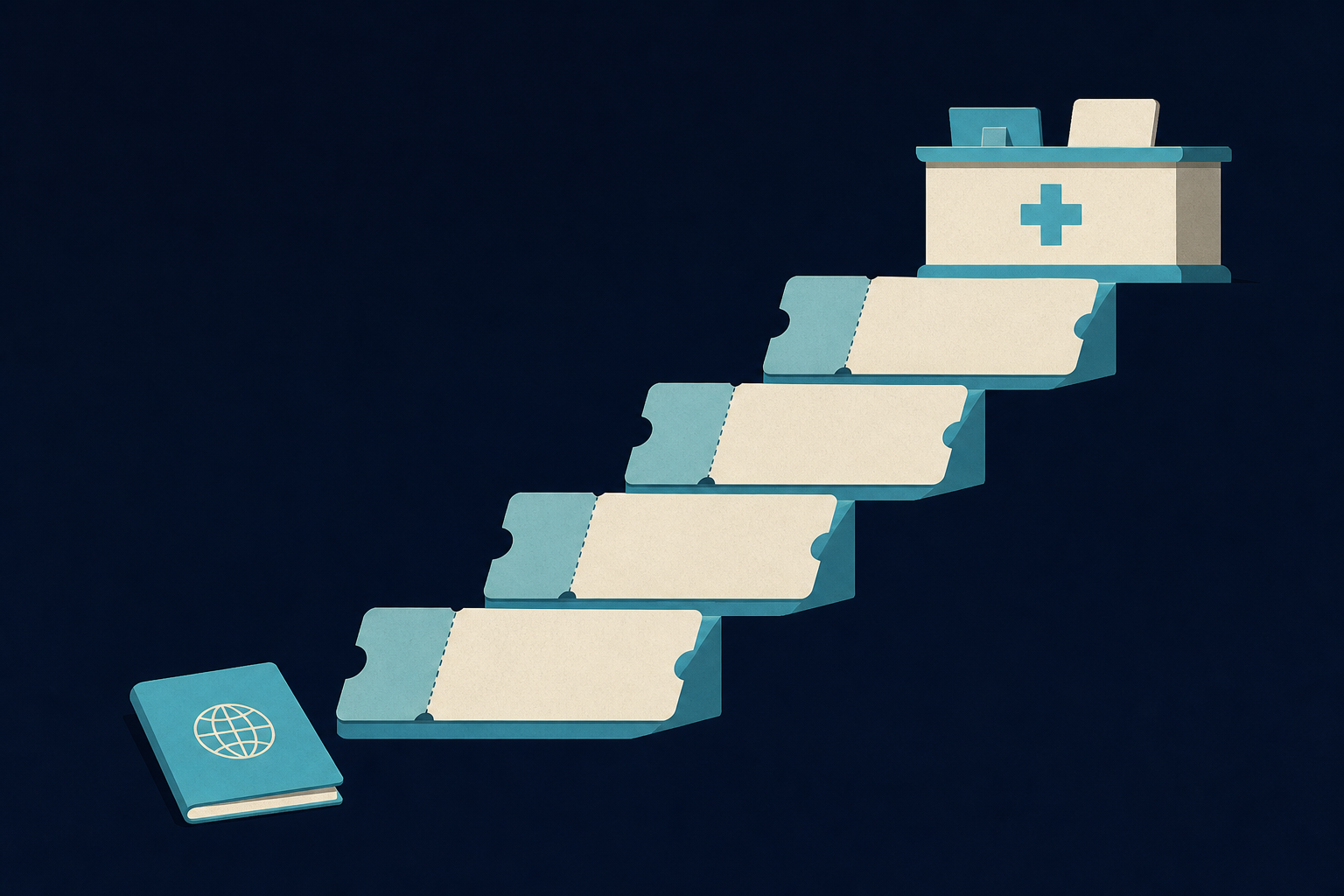 Airfare changes can act as a leading signal before international patient inquiries become visible.