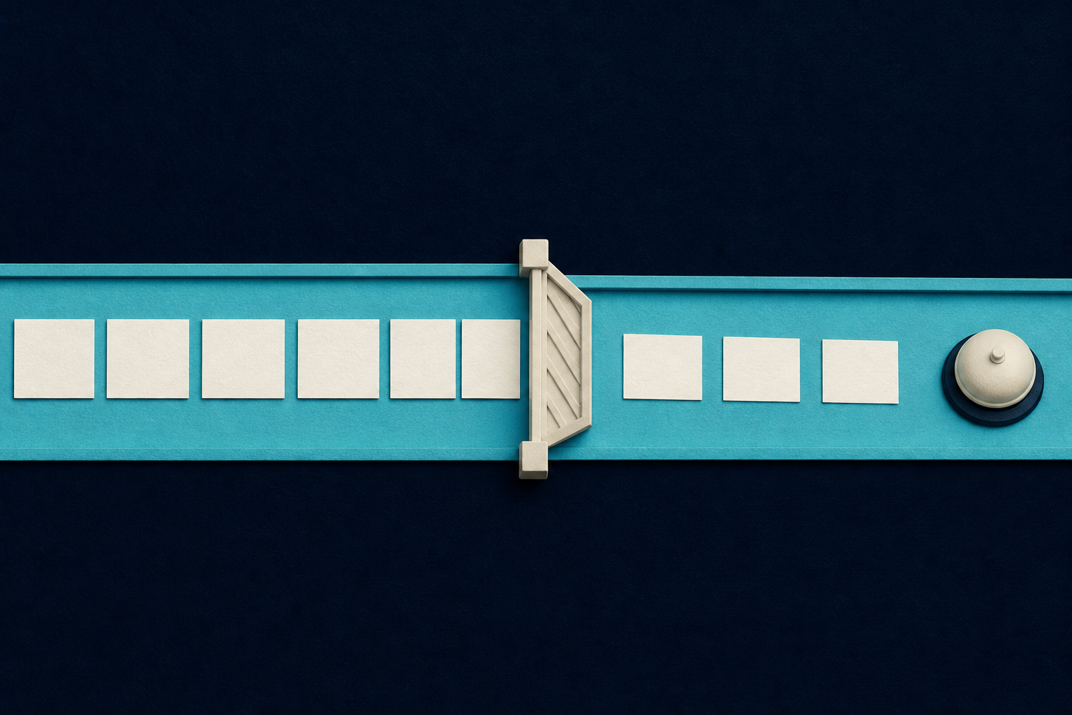 During early enforcement, blocked opaque distribution routes change both the volume and composition of leads reaching the hospital.