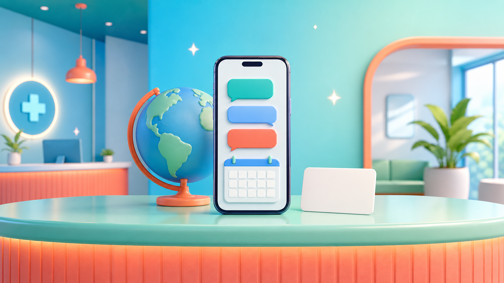 K-DIA connects multilingual booking and consultation through a single mobile entry point.