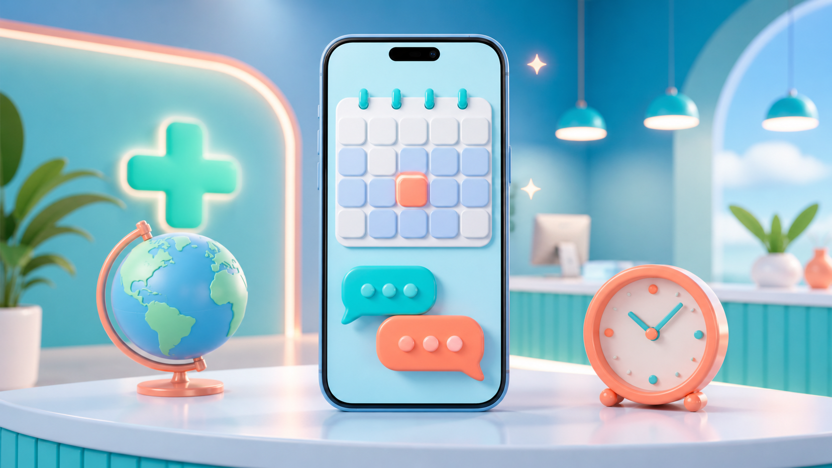 K-DIA brings foreign patient booking, consultation, and reminders into one connected app flow.