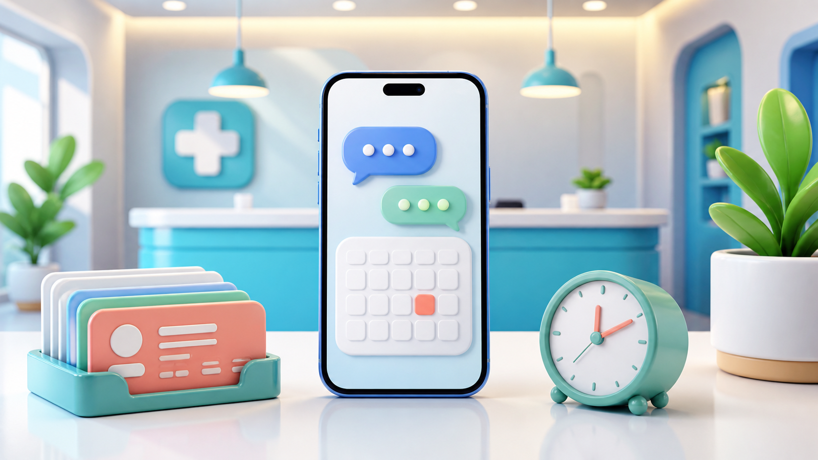 K-DIA connects consultation messages and appointment selection into one app-based patient flow.