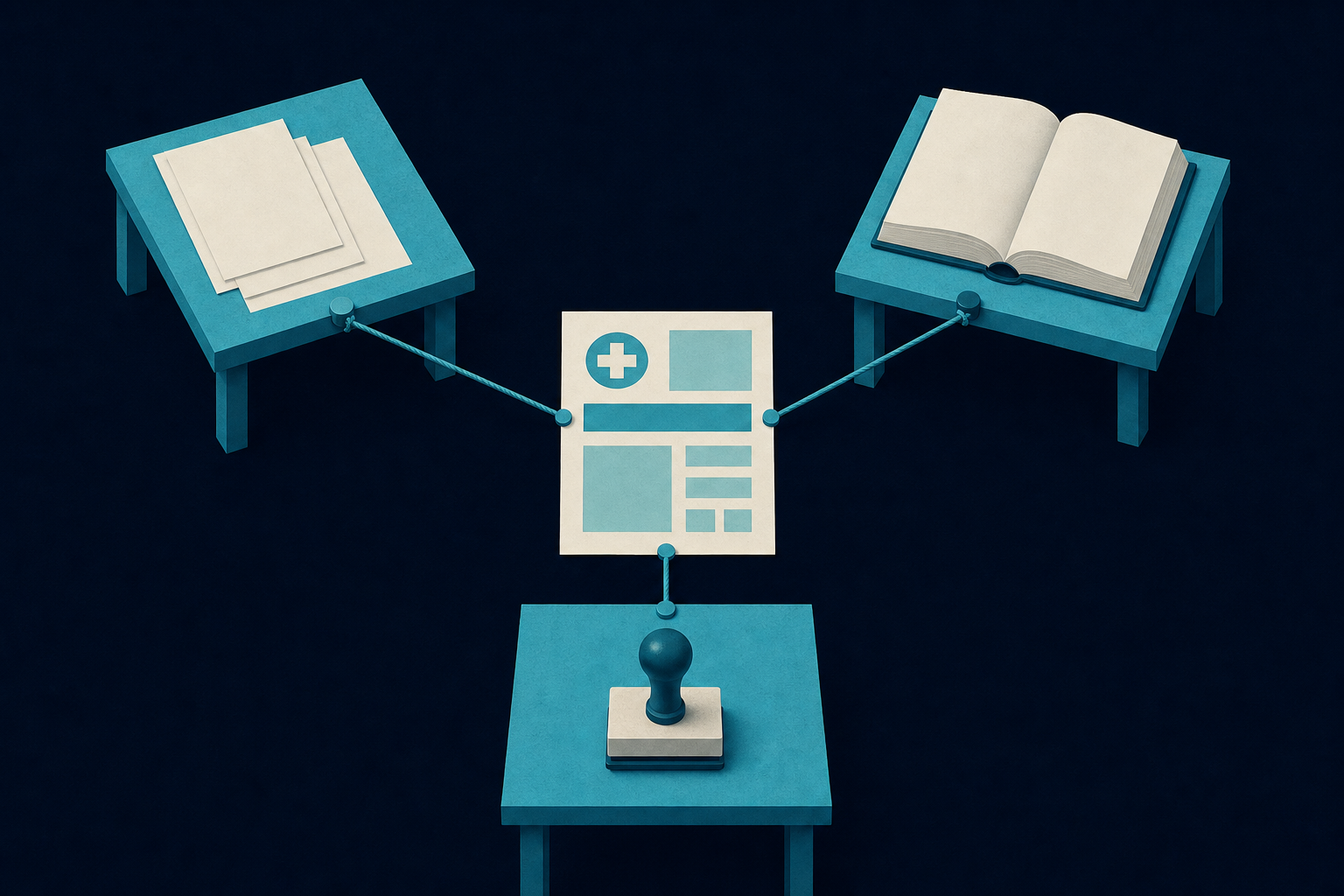 The source owner, local-language reviewer, and compliance approver jointly control a single published clinic webpage.