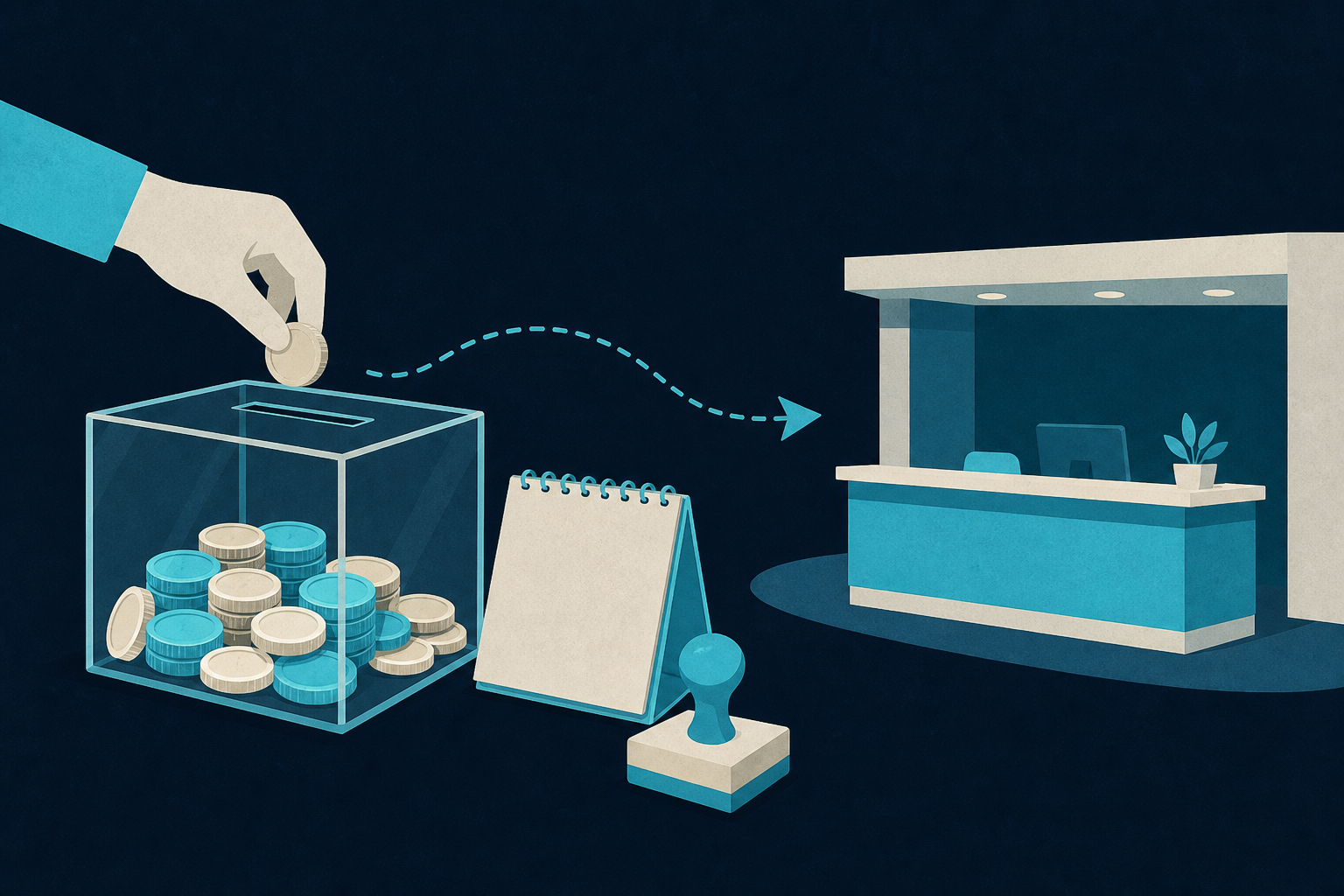A deposit protects clinic operations, but patients are more likely to interpret it as a trust agreement when refund and scheduling conditions are transparent.